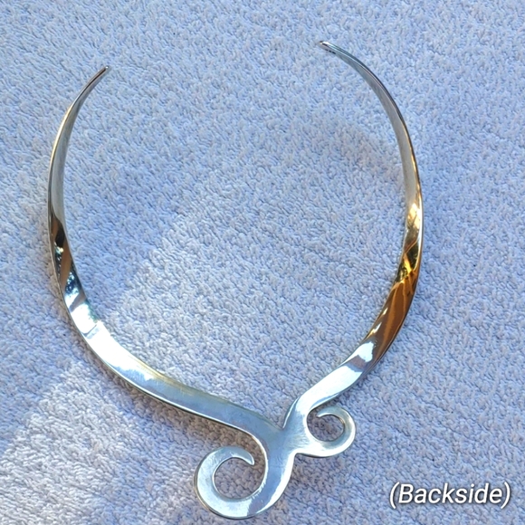 Ladies, Silver Choker - Picture 2 of 3